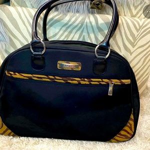Nine West Black Travel Carry-On Tote Bag